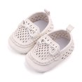 thumbnail image 2 of Huowey Newborn Shoes Solid Color Soft Soled Non-Slip Socks Baby Shoes Summer Shoes Casual Shoes Cute Footwear, 6-12 Months, 2 of 7