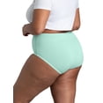thumbnail image 3 of Fit for Me by Fruit of the Loom Women's Plus Size Breathable Micro-Mesh Brief Underwear, Multipacks, Sizes 1X-5X, 3 of 6