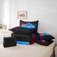 thumbnail image 4 of YST, Sports Car Collection, Race Car Comforter Set, 7-Piece, Extreme Sports, Blue, Graffiti Splatters, Comforter Set, King Size, 4 of 4