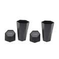 thumbnail image 2 of 2 uds cubo de basura para coche con tapa impermeable decorativo automotriz portátil cubo de basura automático negro, 2 of 5
