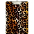 thumbnail image 2 of FMSHPON Leopard Clipboard Hardboard Wood Nursing Clip Board and Pull for Standard A4 Letter 13x9 inches, 2 of 8