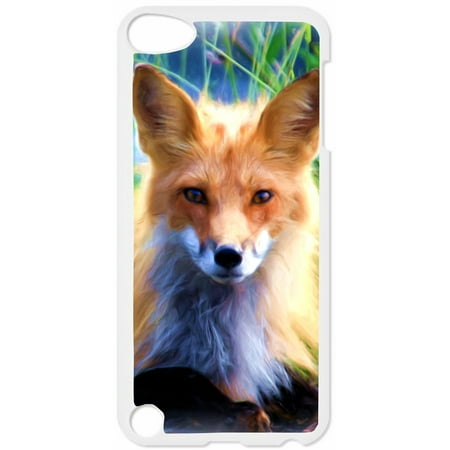 Baby Fox Hard White Plastic Case Compatible with the Apple iPod Touch 5th Generation - iTouch 5