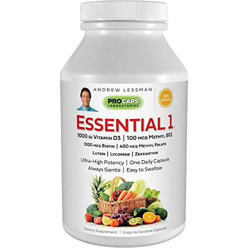 Andrew Lessman Essential1 Multivitamin 1000 IU Vitamin D3 30 Small