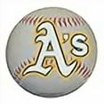 thumbnail image 3 of MLB Oakland Athletics 3-Inch Baseball Magnet, 3 of 3