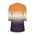 thumbnail image 7 of Ashirexll Midi Dresses for Women, Flowy Dresses for Women, Fashion Leisure Solid Color Elastic Cuff Long Sleeve V-Neck Dress, 7 of 7