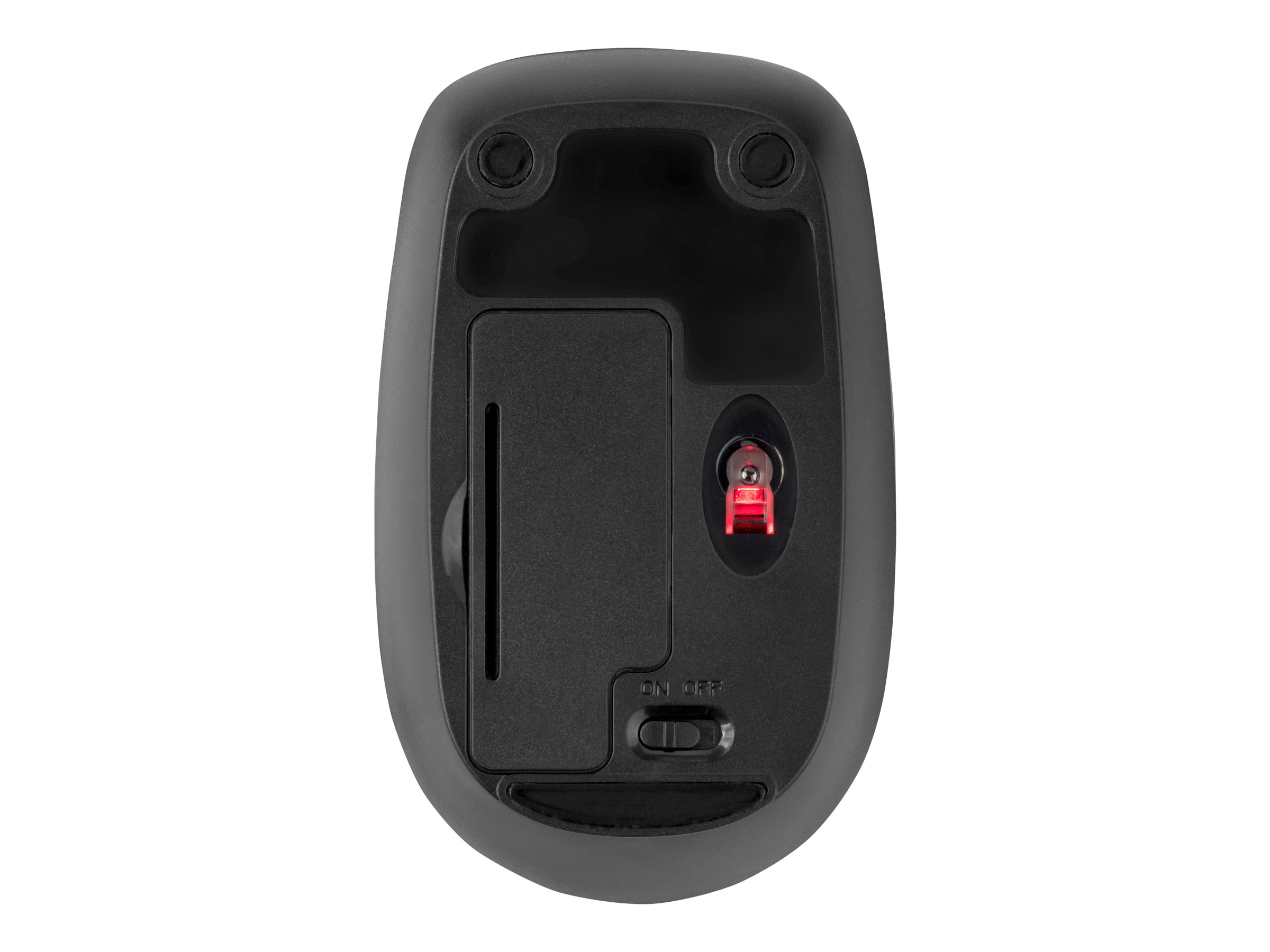 Kensington Pro Fit Mobile - Mouse - right and left-handed - laser - 2 buttons - wireless - 2.4 GHz - USB wireless receiver - black - image 4 of 5