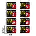 thumbnail image 4 of Pegatinas decorativas para casco de piloto de carreras, tipo de sangre, para carenado delantero de motocicleta, para Yamaha, Kawasaki, Suzuki, Honda, Harley, KTM, Vespa, 4 of 5
