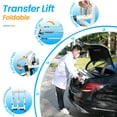 thumbnail image 2 of Electric Patient Lift Transfer Chair, Transfer Lift Wheelchair, Folding Portable Patient Lift for Home,Transfer Chairs for Seniors, 2 of 6