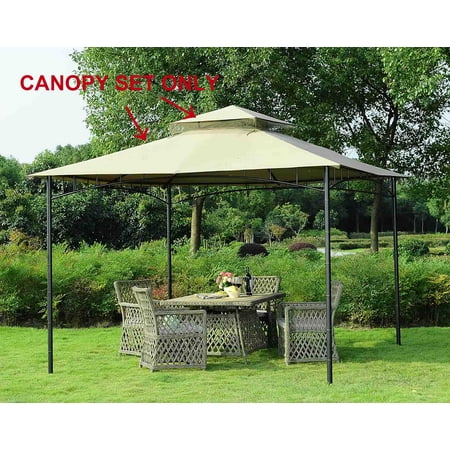 Sunjoy Replacement Canopy set for L-GZ136PST-8C 10X10 GAZEBO GROVE