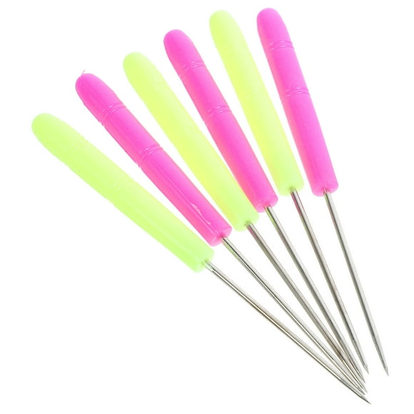 BRIGHTFUFU 6Pcs Fondant Icing Tools Assorted Color Cake Marking Cookie Scribe Tool for Friends Who Love Baking Back to School