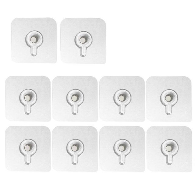 Toystoory Gancho con orificio para pintura de pared, marco de fotos sin rastro, para colgar, 10 Uds. Almacenamiento y organización del hogar 10 piezas
