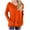 Orange, variant on IROINNID Women's Fall Tops Long Sleeve Oversized Base Shirts Solid Workout Sweatshirts Casual Basic V-Neck Loose Fit Pullover with Pocket,Green