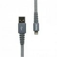 thumbnail image 1 of RoadKing RK06236 Câble de Charge et Synchronisation Lightning Robuste de 6 Pieds - Argent, 1 of 1