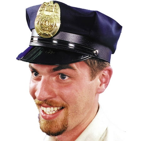 Police Hat Adult Halloween Accessory