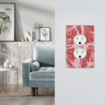 thumbnail image 5 of Kdxio Red Meat Decorator Light Switch or Receptacle Outlet Wall Plate Decorator Wall Plate Child Safe Outlet Cover-Style S, 5 of 6