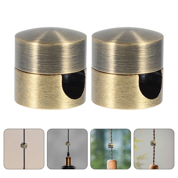 Luxshiny 4Pcs Pendant Light Hook for Ceiling Cable Swag Organizer Easy Wire Management Durable