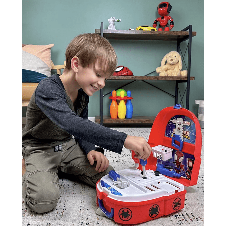 Spidey & His Amazing Friends Handyman Backpack 18 Piece Tool Set