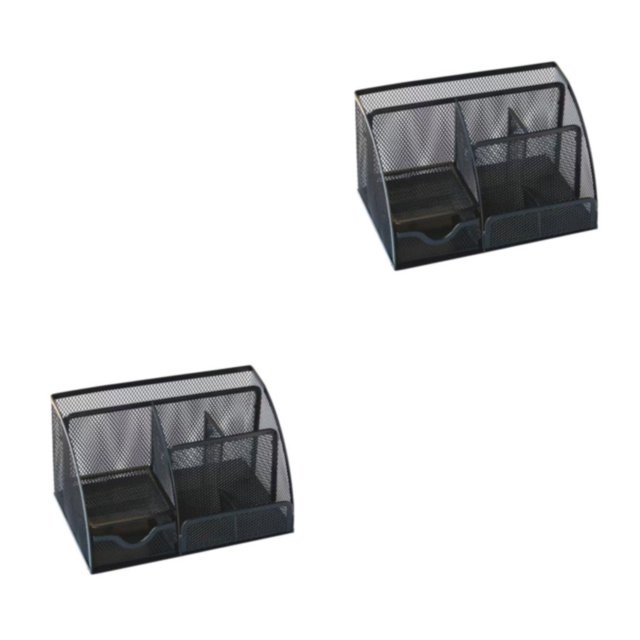 Organizador de Escritorio Matsuzay Unisex Negro 540g 2Conjunto