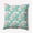 Bright Green, variant on 16" x 16" Simply Daisy Snow Fall Polyester Accent Pillow, Bright Green Qty 1