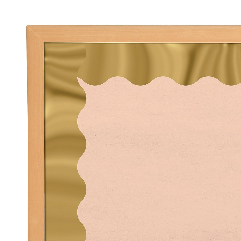 Gold Metallic Bulletin Board Border 10 Pieces