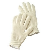 Radnor Natural Ladies Cotton And Polyester Seamless Knit General Purpose Gloves With Knit Wrist - 12 Pairs/Dozen (30 Dozen)