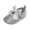 1-Grey275, variant on WZEIIOT Baby Girls Glitter Dress Shoes Casual Soft Sole Adjustable Straps Princess Walking Shoes