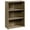 Summer Oak, variant on Pemberly Row 3-Shelf Modern Engineered Wood Bookcase in Cinnamon Cherry
