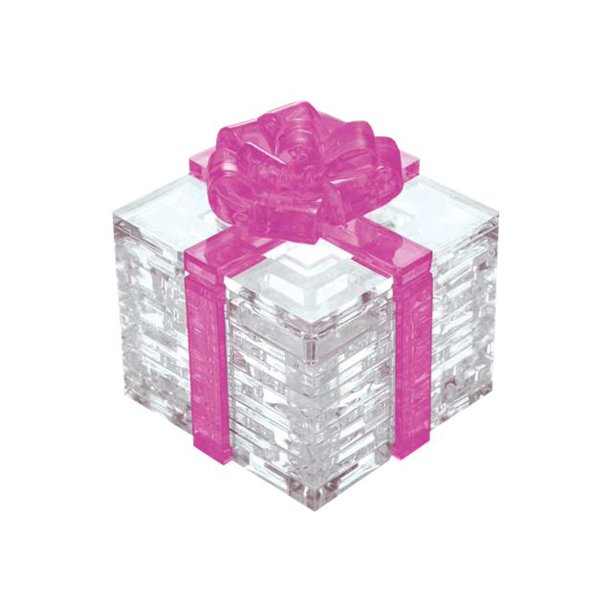 BePuzzled 3D Crystal Puzzle Gift Box puzzle 38 pieces Walmart