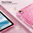 thumbnail image 2 of Fintie Slim Case for iPad Air 11-inch M4/M3/M2 (2026/2025/2024), iPad Air 5th/4th Generation (2022/2020) 10.9 Inch– Sparkly Glitter Cover with Clear Back Shell, Pink, 2 of 9