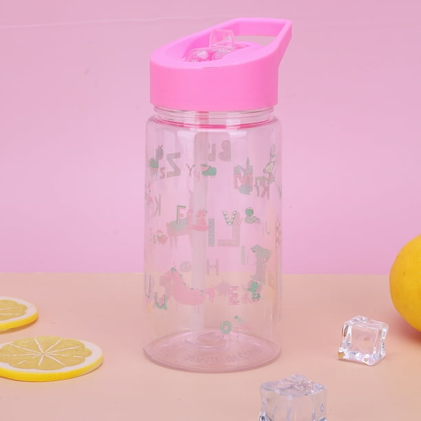 Botella de agua para niños 450ML Botella de bebida para niños Taza de agua para viajes escolares Deportes JShteea El nuevo