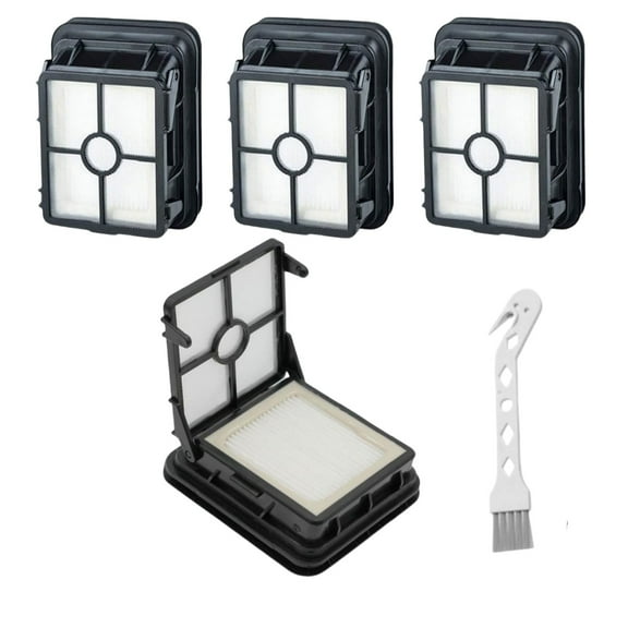 4 Pack Bissell CrossWave Vacuum Filters - Fits 1785, Pet Pro 2306A, Max 2551/2554A/2596 & HydroSteam Models, OEM 1608684