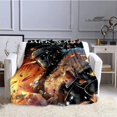 thumbnail image 3 of Mantas estampadas 3D game d-dark Souls, manta cálida, suave y cómoda, manta de cama de viaje para el hogar, manta de picnic, regalo de cumpleaños, 3 of 4