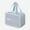 Blue, variant on Hiroekza Clear Toiletry Bags for Travel Matte Translucent Toiletry Bag with Handy Handle Large Capacity Cosmetic Makeup Organizer PVC Waterproof Shower Bag for Men Women 13.8x9.8x4.7in Black