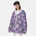 thumbnail image 5 of Xecao Daisies Flowers for Sun Shirt-A lightweight, hoodie-style long-sleeve UV protection garment designed for other outdoor activities., 5 of 9