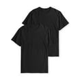 thumbnail image 2 of Ma Croix Mens Essentials Crew Neck Short Sleeve T-Shirts Lightweight Everyday Tee 2-Pack, 2 of 3