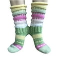 thumbnail image 3 of Penkiiy Middle Socks for Men Women's And Men's Knit New Strange And Interesting Socks Net Popular Socks Green Socks, 3 of 6