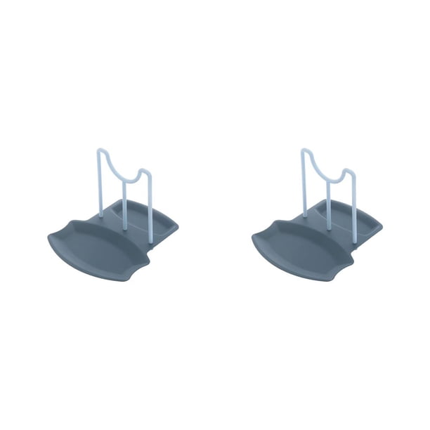 Estante para tapas de ollas Injueey organizador de cocina multifuncional Azul oscuro 2piezas