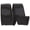 Black, variant on Reliant Ribbon - 92575W-510-09F, Satin Value Wired Edge Ribbon, Emerald, 1-1/2 Inch, 10 Yards