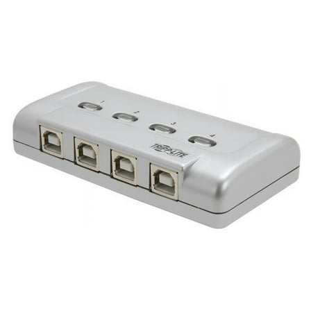 Tripp Lite U215-004-R 4-Port USB 2.0 Printer Sharing Switch