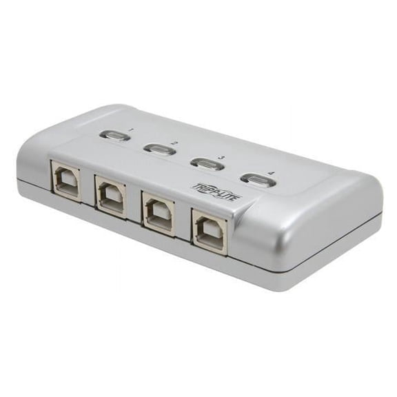 Tripp Lite U215-004-R 4-Port USB 2.0 Printer Sharing Switch