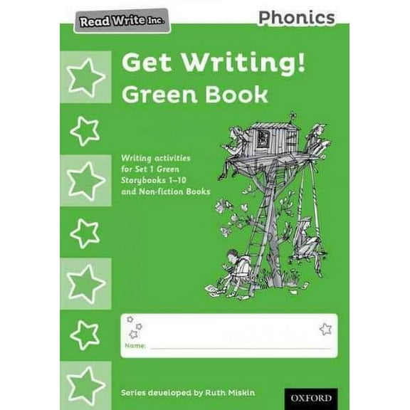 Read Write Inc. Phonics: Get Writing! Green Book Pack Of 10
