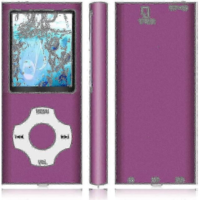 Compact Digital MP3/MP4 Player with LCD Display, 1.82 Screen, and Expandable Memory (16GB/32GB/64GB SD Card)
