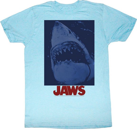 Jaws Movies Underwaterstyle Adult Short Sleeve T Shirt
