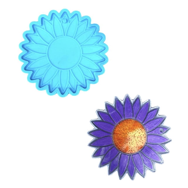 Silicona Para Posavasos 3D, Molde En Forma De Flor Para Manualidades Diy, Decoración De Mesa Para El Hogar Yuarrent HA044280-01