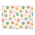 thumbnail image 2 of MYPOP Easter Eggs Tablecloth 52x70 Inches, Easter Spring Flower Tablecover Desk Table Cloth Cover for Dinner Party Decoration, 2 of 6