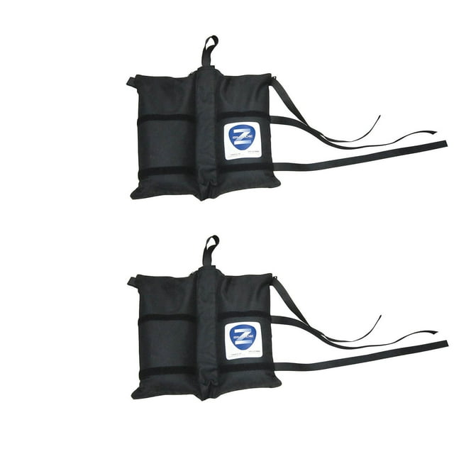 Z-Shade Instant Canopy Tent Shelter Wrap Around Leg Weight Bags (2 Pack)