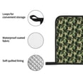 thumbnail image 4 of Daiia Camouflage Dinosaur Pattern Oven Mitts and Pot Holders 4 pcs Set,High Heat Resistant 500 Degree Extra Thicken Long Kitchen Cotton Oven Glove, 4 of 6