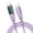 0.5m-Purple, variant on Digital Display USB C to USB C Cable 100W Fast Charging & Data Transfer 480Mbps for Smartphones Tablets Laptops