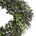 thumbnail image 3 of Northlight Artificial Mini Berry Fall Harvest Twig Wreath - 22", 3 of 4