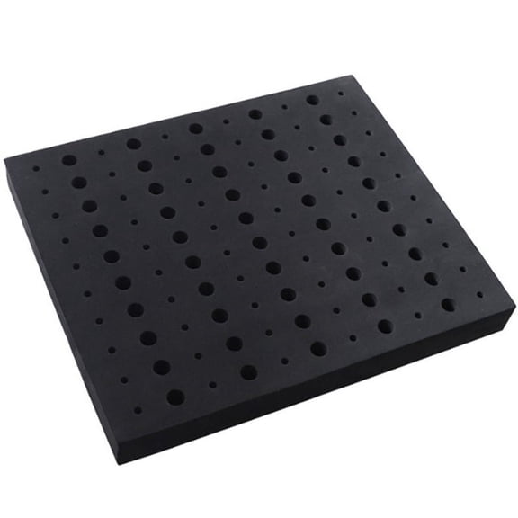 110 Holes Router Bit Tray Storage Holder for 1/4Inch 1/2Inch Shank Milling Cutters Bits Organizer